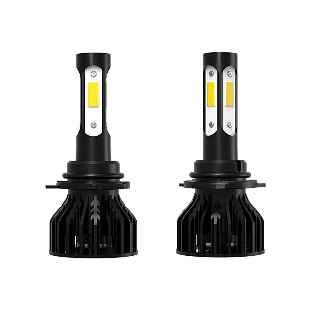 2/4X Turbo LED Car Headlight 20000LM 6000K 360 Auto Lamp Bulb For Ford Ecosport 2018 2019 2020 2021 2022 2023 High Low Beam 120W