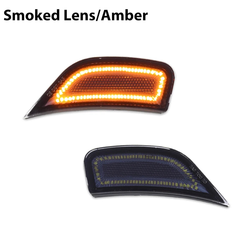 2pcs Car Front Wheel Arch Side Marker Lights For Chevy Suburban/Tahoe, GMC Yukon,For Cadillac Escalade ESV Parking Light,21-2023