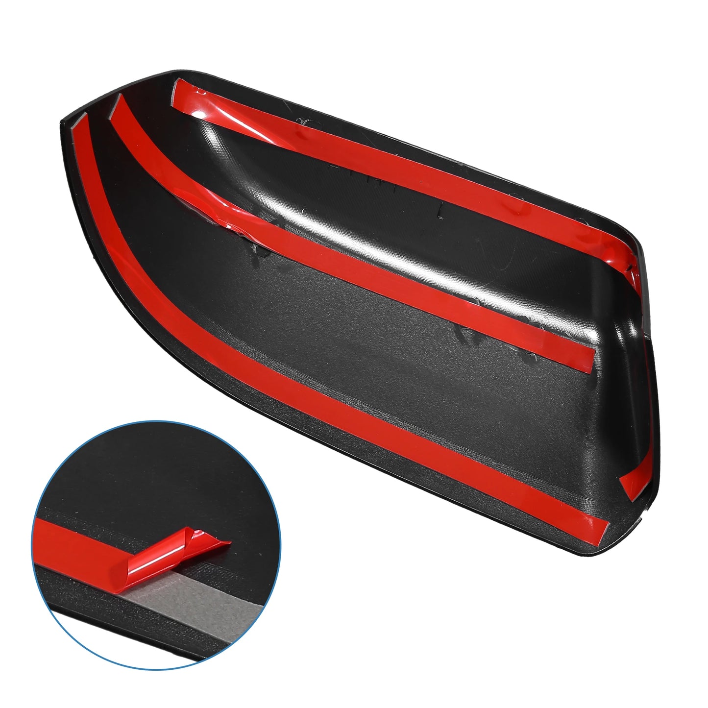 UXCELL Pair Car Chrome Plated Half Mirror Covers Cap for Chevrolet Suburban Silverado