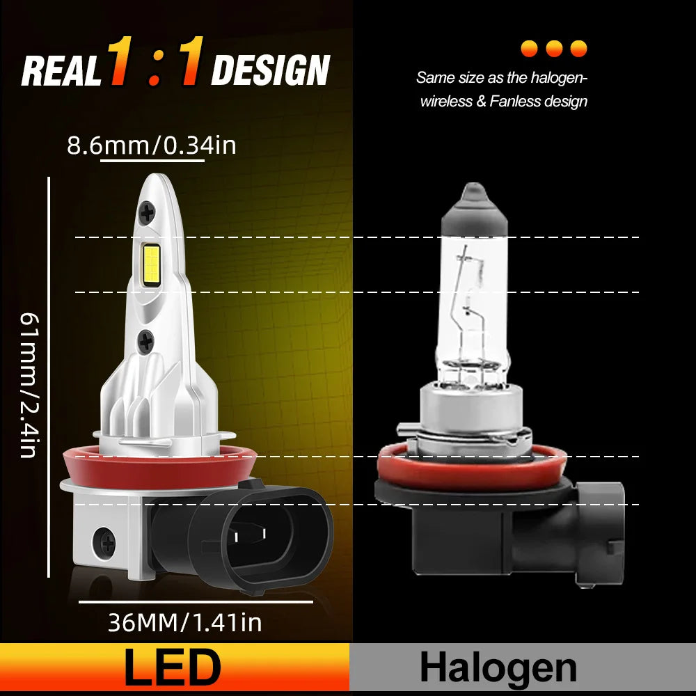 2pc LED Motorcycle Headlight Bulb High Brightness Motor Lamp For Suzuki GSXR 600 750 2011 2012 2013 2014 2015 2016 2017-2020