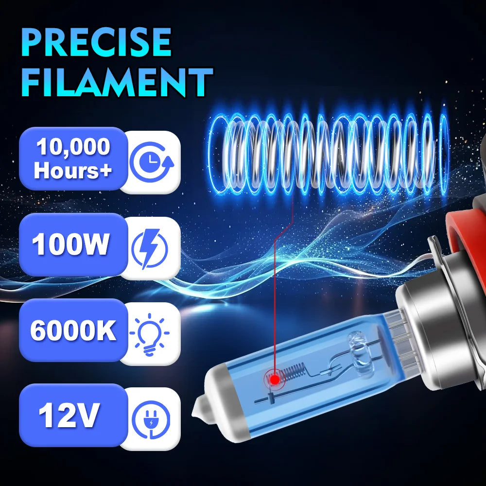 2Pcs Super Bright 6000K Front Fog Light Halogen Bulb Canbus Car Lamp Fit For Chevrolet Orlando 2011-2019 2012 2013 2014 2015