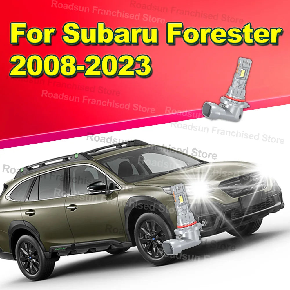 2X Car Headlight Bulbs 30000LM High Bright For Subaru Forester 2008-2023 2009 2010 2011 2012 2013 2014 2015 2016 2017 2018 2019