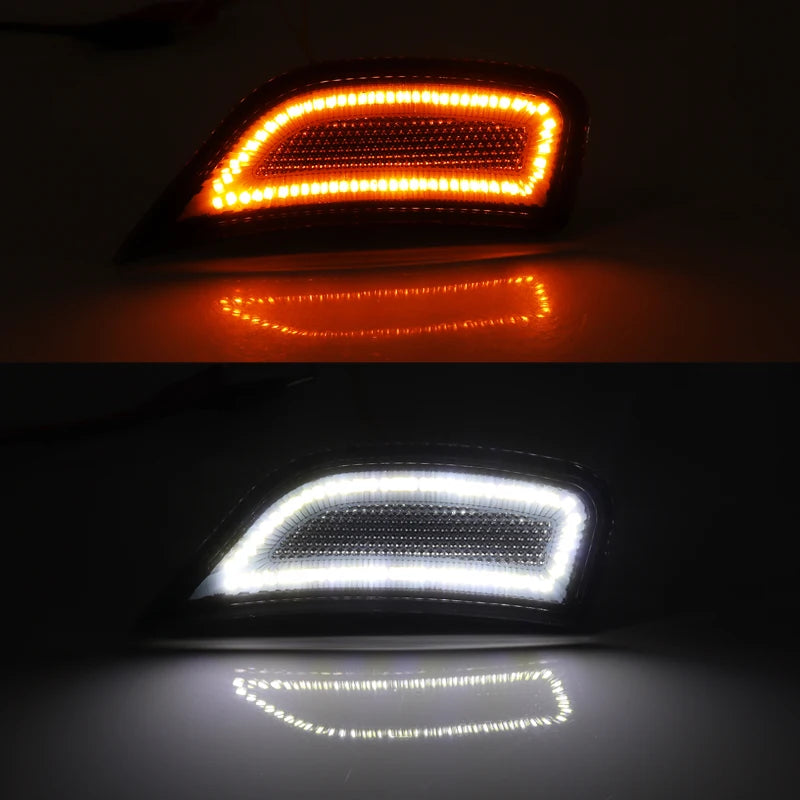 2pcs Car Front Wheel Arch Side Marker Lights For Chevy Suburban/Tahoe, GMC Yukon,For Cadillac Escalade ESV Parking Light,21-2023