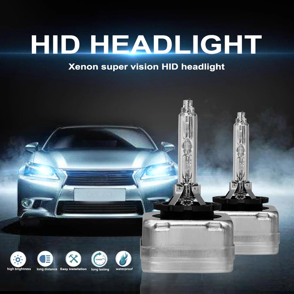 2PCS 12V 35W HID Bulbs For Audi A3 S3 RS3 2009 2010 2011 2012 DC HID Headlight D3S Car Xenon Lights 6000K 8000K 10000K Lampada
