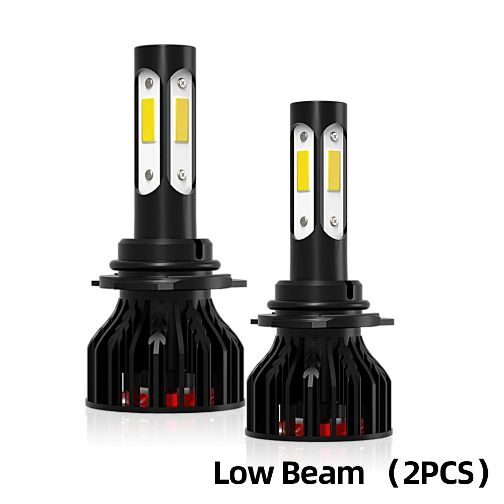 2/4/6Pcs 6000K Led Lamp High Power 130W Car Headlight Fog Light Kit Set Vehicles For Toyota RAV4 2013 2014 2015