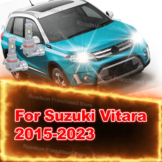 2X Car Headlight Bulbs 30000LM 3570 CSP For Suzuki Vitara 2015-2023 2016 2017 2018 2019 2020 2021 2022