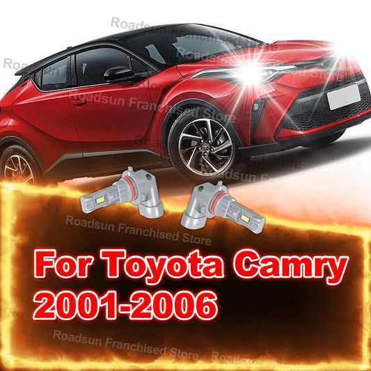 2X CSP 3570 Chips Car Headlight Bulbs 30000LM For Toyota Camry 2001-2006 2005 2004 2003 2002