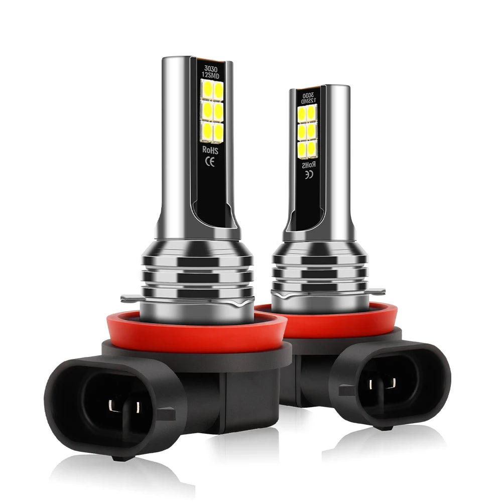 2/6Pcs LED Bulbs For Toyota RAV4 2013 2014 2015 Car High Low Beam Headlight 30000LM Headlamps 6000K CSP LED Chips Fog Lights 12V