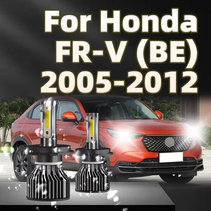 2Pcs LED 30000LM Headlight H4 Car Bulb 6000K White Light For Honda FRV (BE) 2005 2006 2007 2008 2009 2010 2011 2012