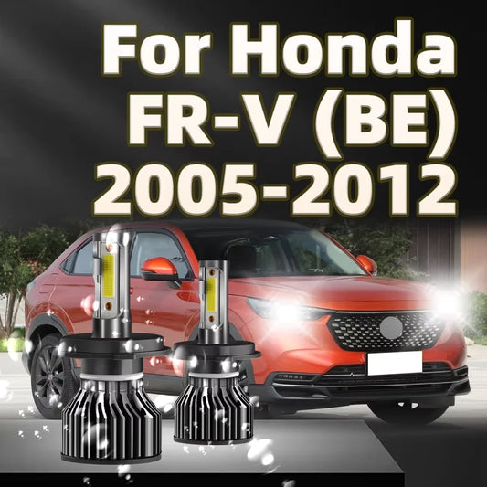 2Pcs LED 30000LM Headlight H4 Car Bulb 6000K White Light For Honda FRV (BE) 2005 2006 2007 2008 2009 2010 2011 2012