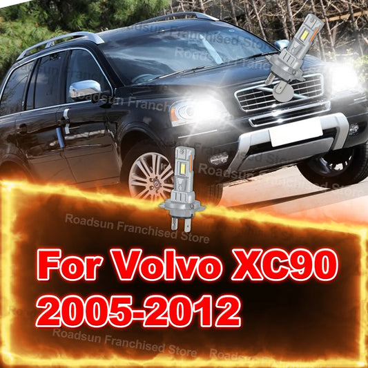 2x High Low Beam Lamp Bulbs Super Brightness 30000LM For Volvo XC90 2005-2012 2006 2007 2008 2009 2010 2011