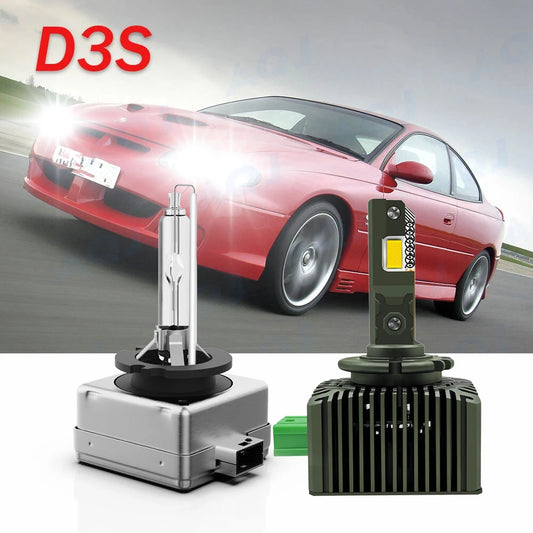 2x Car Bulb D3S 6000K For Audi A1 A3 A4 A5 A6 A7 A8 Q3 Q5 Q7 S3 S4 S5 SQ5 RS6 HID to LED CSP 3570 Headlight / Xenon HID Headlamp