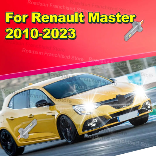 2X H1 Car Headlight Bulbs 30000LM 12V For Renault Master 2010-2023 2011 2012 2013 2014 2015 2016 2017 2018 2019 2020 2021 2022