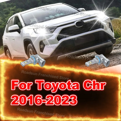 2X Two Sided CSP Car Headlight Bulbs Plug-N-Play 30000LM For Toyota CHR CH R 2016-2023 2017 2018 2019 2020 2021 2022