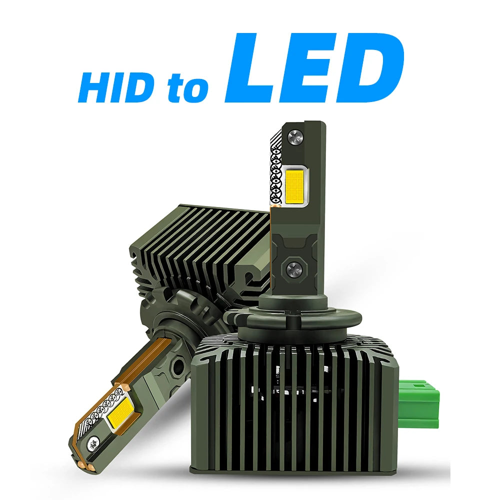 2x Car Bulb D3S 6000K For Audi A1 A3 A4 A5 A6 A7 A8 Q3 Q5 Q7 S3 S4 S5 SQ5 RS6 HID to LED CSP 3570 Headlight / Xenon HID Headlamp