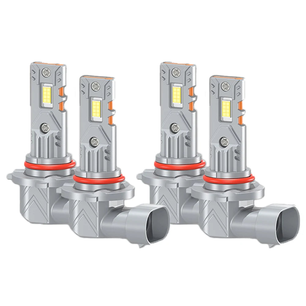 2/4Pcs LED Car Headlights 30000LM For Ford Taurus 2010 2011 2012 Headlamps 6000K CSP 3570 Chip LED Light 12V High Low Beam Bulbs