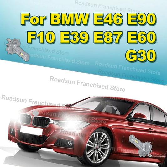 2x High Low Beam Lamp Wireless H7 180W Bulbs 30000LM For BMW E46 E90 F10 E39 E87 E60 G30