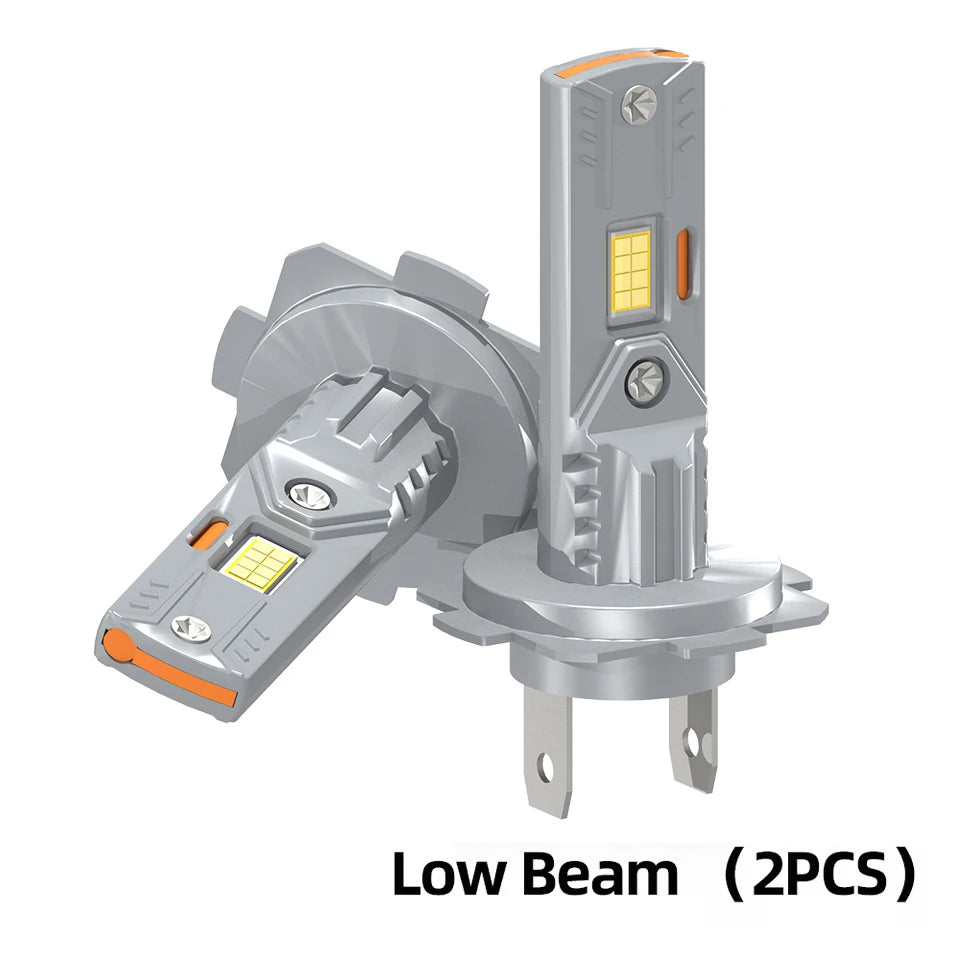 2/4Pcs 360W Bulb Car Headlight H1 H7 LED Lamp Plug and Play 6000K High Bright Light For OPEL VECTRA C 2006 2007 2008 2009
