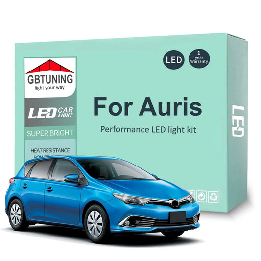 LED Interior Light Bulb Kit For Toyota Auris E15 E18 E21 2006-2016 2017 2018 2019 2020 2021 Car Map Dome Reading Lamp Canbus