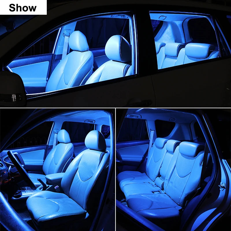 12Pcs Canbus LED Interior Light Bulb Kit For All New Nissan X-Trail Xtrail X Trail T33 2022 2023 2024 Car Reading Trunk Lamp