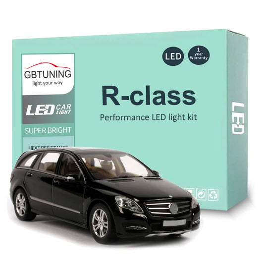 23Pcs LED Interior Light Bulb Kit For Mercedes Benz R-Class W251 R320 R350 R500 2006-2014 Car Reading Trunk Lamp Canbus 100%