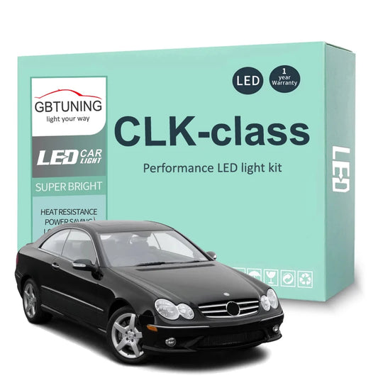 LED Interior Light Bulb Kit For Mercedes Benz CLK-Class W208 C208 W209 C209 A209 1998-2010 Car LED Reading Map Trunk Lamp Canbus