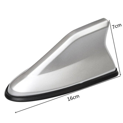 Car Shark Fin Antenna Cover Base Replacement Radio Signal Aerials Roof Exterior Accessories Decoration