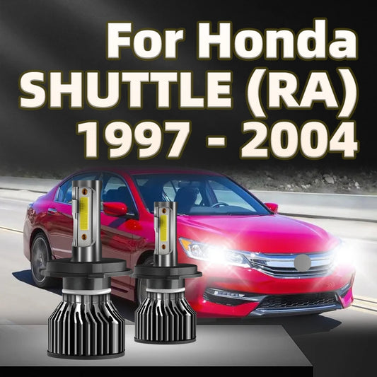 2pcs 30000LM H4 LED Headlight Car Light Turbo Lamps 6000K For Honda SHUTTLE RA 1997 1998 1999 2000 2001 2002 2003 2004
