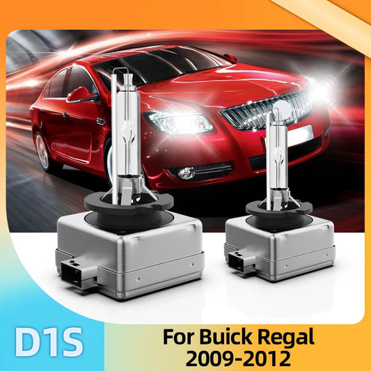 Roadsun 2PCS D1S Car Headlights HID Bulbs 35W Xenon Lamps For Buick Regal Sedan 2009 2010 2011 2012 Headlamp 6000K 8000K DC 12V