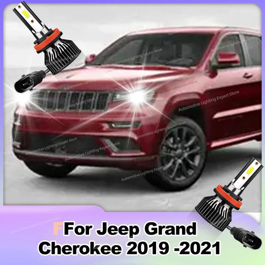 2/4Pcs 6000K Canbus Bulb Led Lamp 180W High Power Car Headlight Best Light For Jeep Grand Cherokee 2019 2020 2021