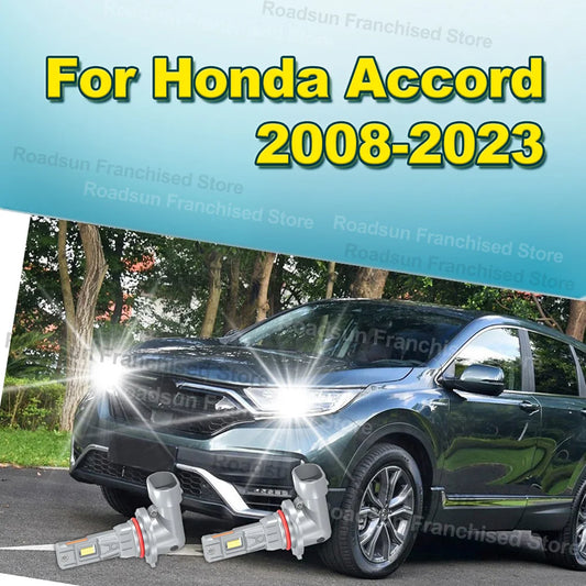 2X Powerful Car Headlight Bulbs 30000LM 180W For Honda Accord 2008-2023 2009 2010 2011 2012 2013 2014 2015 2016 2017 2018