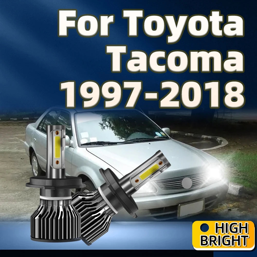 LED Auto Headlight 150W H4 Light 6000K Car Bulbs For Toyota Tacoma 1997 1998 1999 2000 2001 2002 2003 2004 2005 2006 2007-2018
