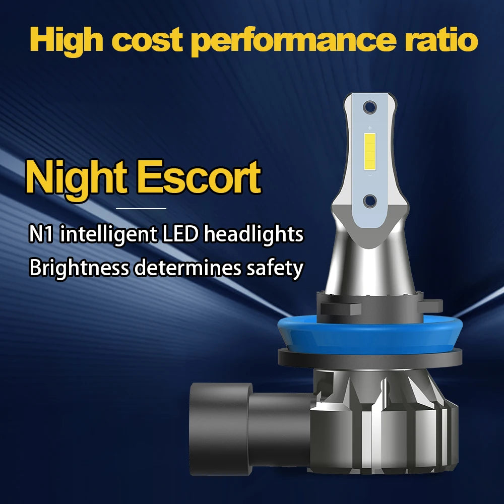 Motorcycle Headlight 30000LM H11 CSP LED Bulbs Fanless Wireless For Suzuki GSXR1000 2007 2008 2009 2010 2011 2012 2013 14 152016