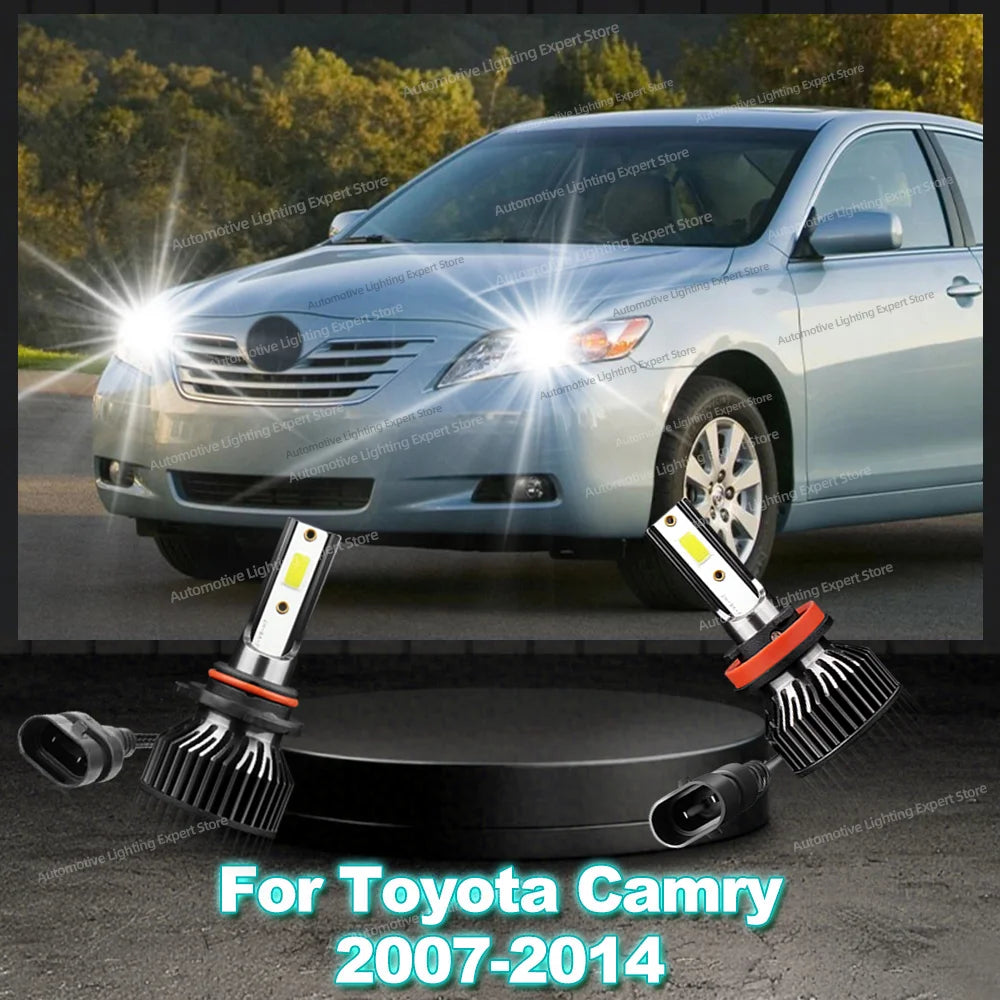 2/4Pcs Led Canbus Car Headlight Bulbs 180W Lamp 8 H11 HB3 9005 For Toyota Camry 2007 2008 2009 2010 2011 2012 2013 2014