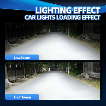 Roadsun Car Headlight Bulbs 20000LM For Toyota 4Runner 2006 2007 2008 2009 CSP 3570 Chips Auto Lights 12V Front Head Lamps