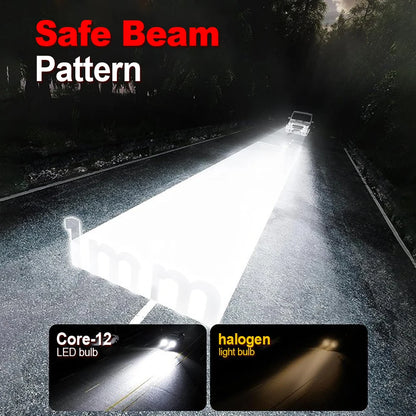 LED Car Headlights 6000K 8000K H7 H8 H9 H11 Automobiles Headlamp 12V 9005 HB3 9006 HB4 H4 H13 Auto Bulbs 9007 9004 Driving Light