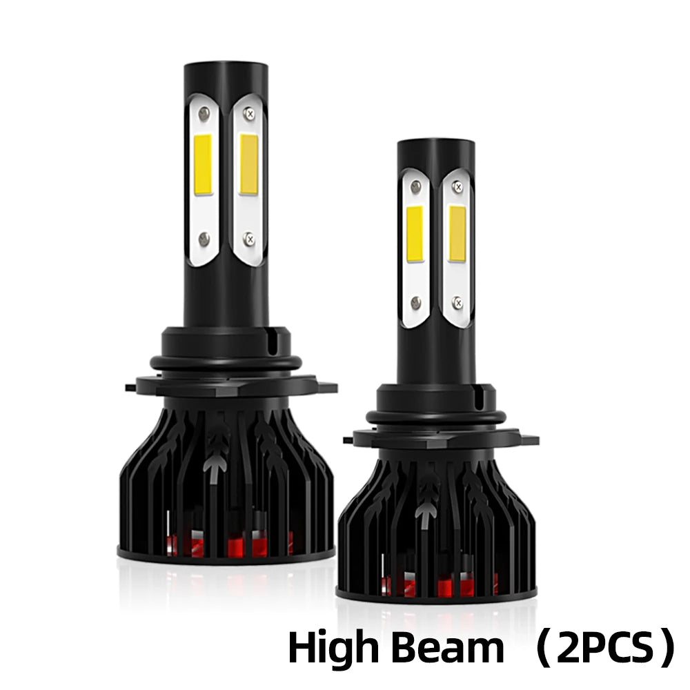 2/4/6Pcs 6000K Led Lamp High Power 130W Car Headlight Fog Light Kit Set Vehicles For Toyota RAV4 2013 2014 2015