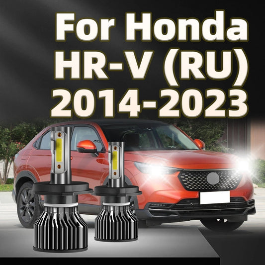 2Pcs 130W H4 LED Car Headlight High Low Beam 6000K For Honda HRV (RU) 2014 2015 2016 2017 2018 2019 2020 2021 2022 2023