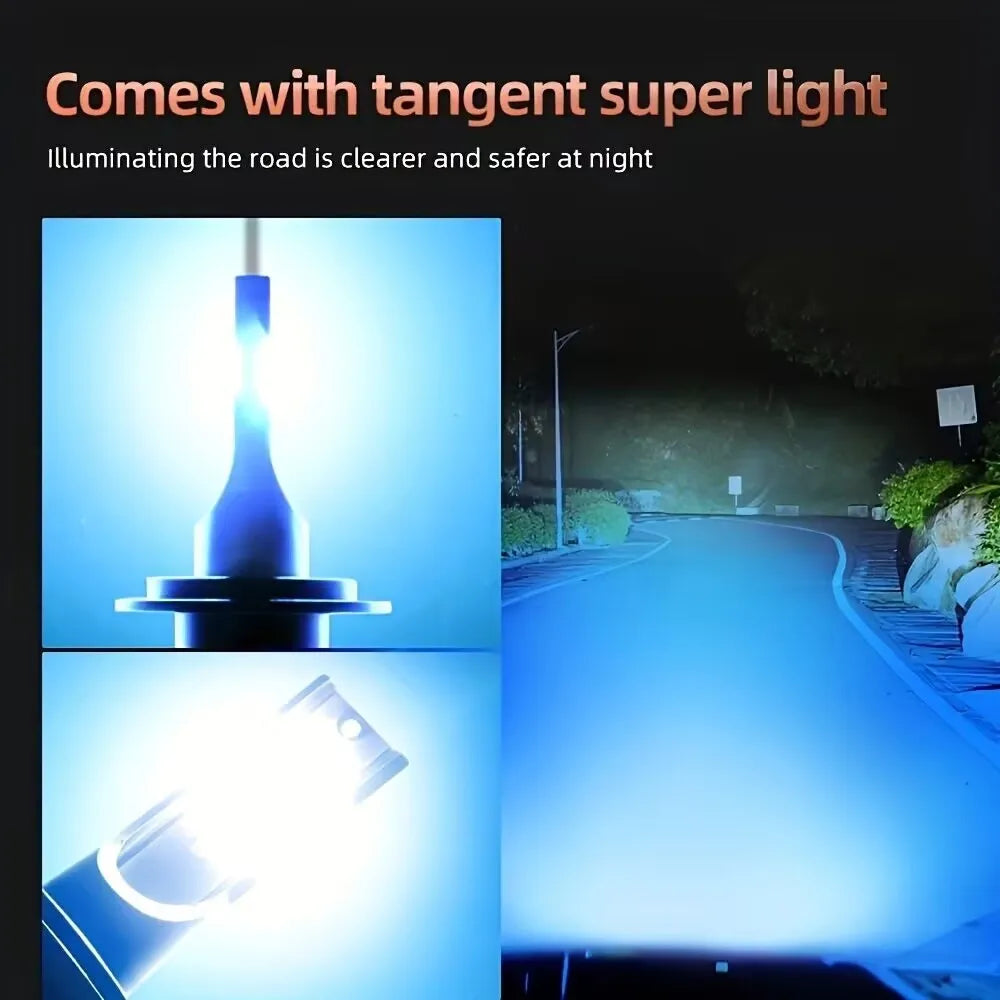 LED Car Headlights 6000K 8000K H7 H8 H9 H11 Automobiles Headlamp 12V 9005 HB3 9006 HB4 H4 H13 Auto Bulbs 9007 9004 Driving Light