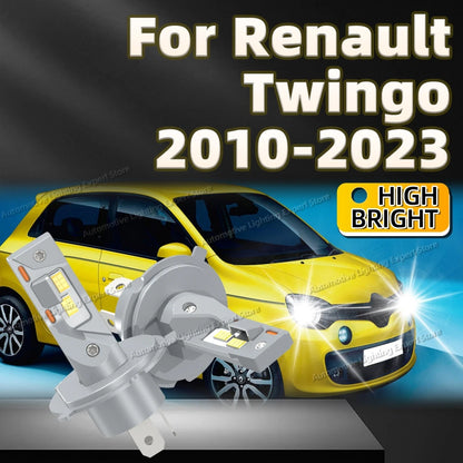 LED Canbus Headlight 180W Car Light 6000K Lamp For Renault Twingo 2010-2023 2011 2012 2013 2014 2015 2016 2017 2018 2019 2020