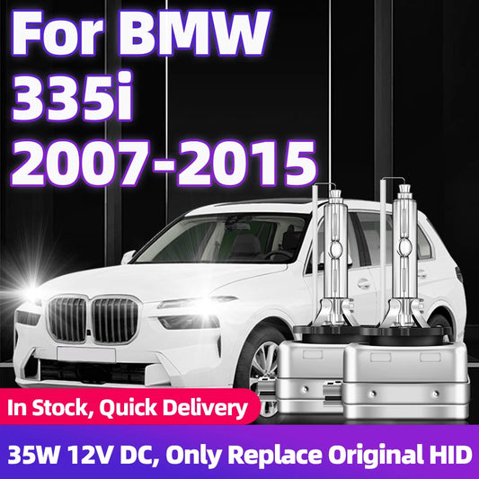 2x Lamp For BMW 335i 2007 2008 2009 2010 2011 2012 2013 2014 2015 Auto D1S Xenon HID Car Bulbs 35W 12V HID Headlight 6000K 8000K