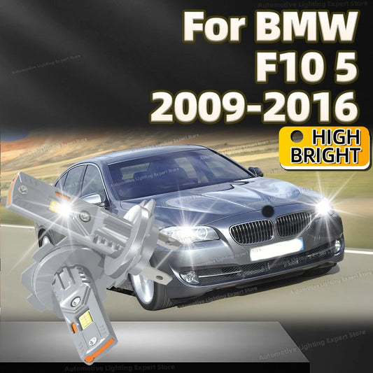 2Pcs LED Headlights Canbus Car Lamp 30000LM Super Bright Light Bulbs For BMW F10 5 2009 2010 2011 2012 2013 2014 2015 2016