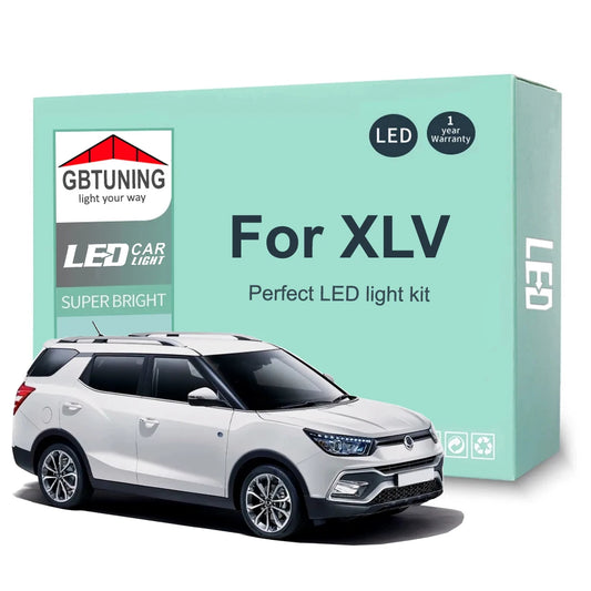 11Pcs LED Interior Light Bulb Kit For Ssangyong XLV For Tivoli XLV 2016 2017 2018 2019 2020 Car Reading Dome Trunk Lamp Canbus