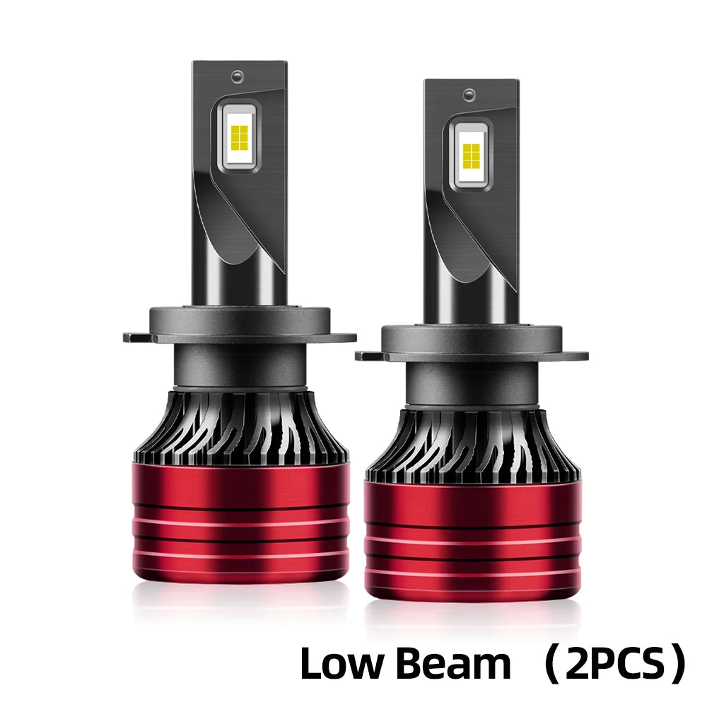 2/2/4Pcs LED Headlights H1 H7 30000LM Extremely High Power 6000K For Renault Megane 2002 2003 2004 2005 2006 2007 2008 2009