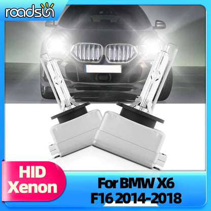 Roadsun 2Pcs HID Xenon D1S For BMW X6 F16 2014 2015 2016 2017 2018 Car Headlight Bulbs 35W 12V 6000K 8000K Auto Front Headlamps