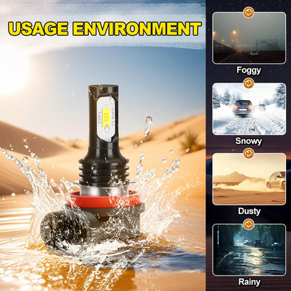 LED Car Fog Light Bulbs Lamp For Kia Sportage 2009 2010 2011 2012 2013 2014 2015 2016 20000LM Ultra Bright Plug and Play