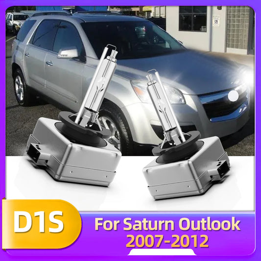 Roadsun 2PCS 35W D1S Headlights 6000K HID Lamps 8000K Auto Xenon Headlamp Bulbs For Saturn Outlook 2007 2008 2009 2010 2011 2012