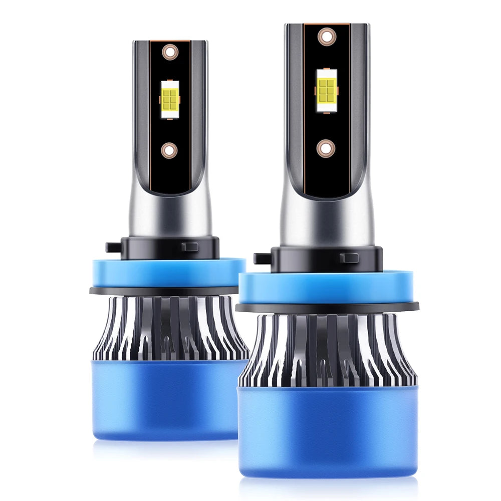 Roadsun 2/4X Auto Led Headlights For Ford Explorer 2011 2012 2013 2014 2015 Car Front Headlamp Turbo Fog Bulbs 120W 20000LM 12V