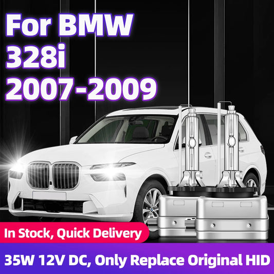 2x For BMW 328i 2007 2008 2009 HID Xenon Bulb D1S Lampada 6000K 8000K Car Headlight Bulb 35W 12V DC Automobiles Front Headlamps