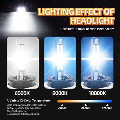 Xenon D3S HID Car Bulbs 6000K 10000K Headlight For Audi A4 8K2 8K5 8KH B8 2007 2008 2009 2010 2011 2012 2013 2014 2015 2016-2022